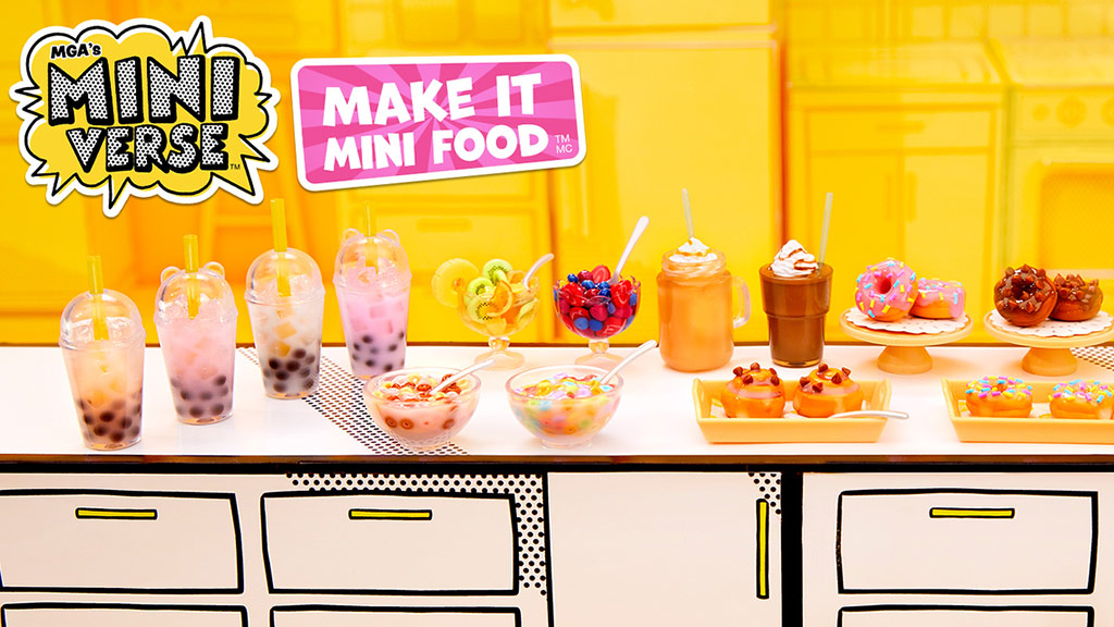 Food Frenzy: MGA's Miniverse Make It Mini Food Packs